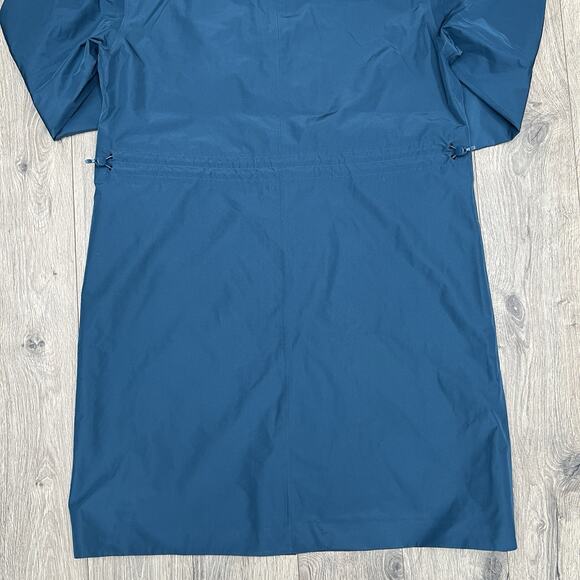 The North Face Daybreak Rain Parka Size Small Womens Midnight Petrol Blue $180 - Picture 9 of 13